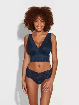 Стринги со средней посадкой Cosabella, темно-синий