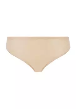 Стринги SoftStretch, непрозрачные, бесшовные, для женщин CHANTELLE, нюд