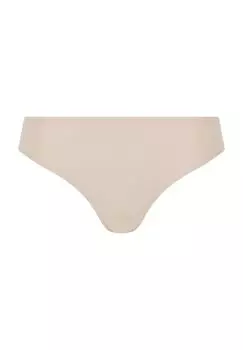 Стринги SoftStretch, непрозрачные, бесшовные, для женщин CHANTELLE, цвет Gold Beige