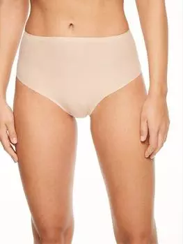 Стринги SoftStretch с высокой талией Chantelle, бежевый