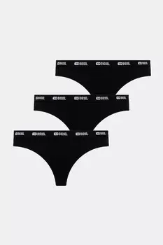 Стринги STARS-UTLT-3PACK набор из 3 шт Diesel, черный