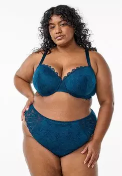 Стринги STRING Devoted By Zizzi, синий