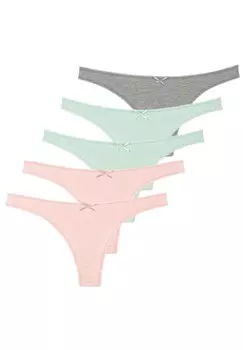 Стринги STRING-TANGAS 5ER SET AUS Yenita, зеленый