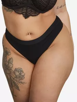 Стринги SugarShape Cozy Basic, черный