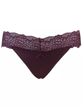 Стринги SugarShape Pure Lace, каштановый