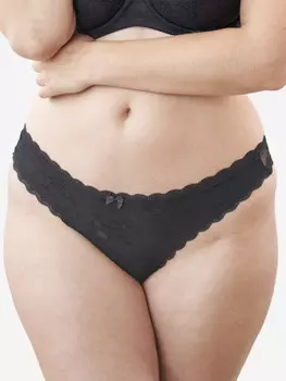 Стринги SugarShape Sienna, черный