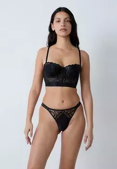 Стринги SUSPENSE Etam, черный