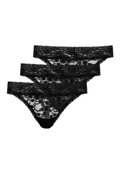 Стринги TANGAS AUS SNOCKS, черный