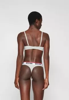 Стринги Thong 2 Pack MOSCHINO, серый