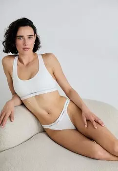 Стринги THONG 3 PACK Calvin Klein Underwear, слоновая кость