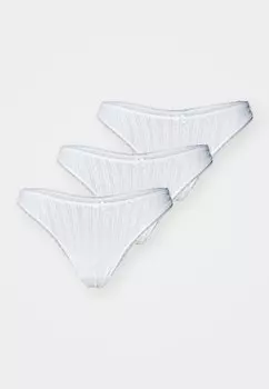 Стринги THONG 3 PACK Lindex, белый