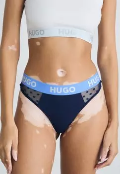 Стринги THONG DESIGN HUGO, черный