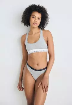 Стринги THONG ICON LOGO 5 PACK Calvin Klein Underwear, кремовый