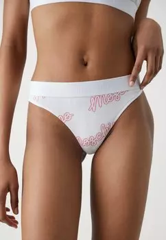 Стринги THONG Moschino Underwear, белый