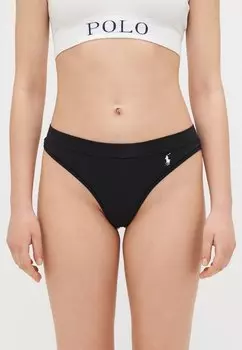 Стринги THONG Polo Ralph Lauren, черный