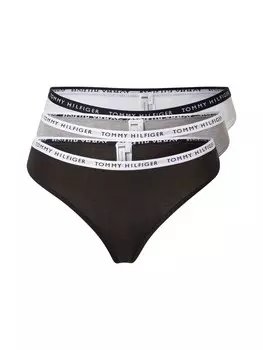 Стринги Tommy Hilfiger, пестрый серый/черный/белый