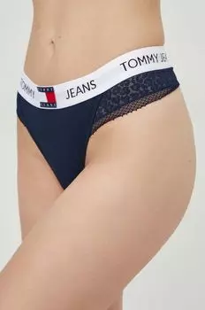 Стринги Tommy Jeans, темно-синий