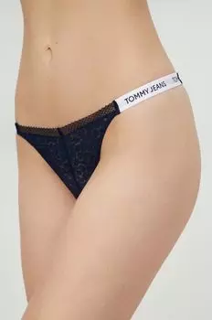 Стринги Tommy Jeans, темно-синий