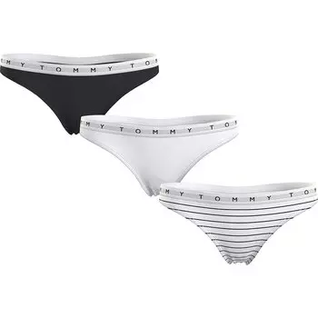 Стринги Tommy Jeans UW0UW04600 3 шт, разноцветный