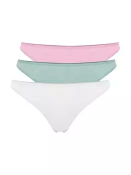 Стринги Trendyol Thong, цвет light beige/mint/rose