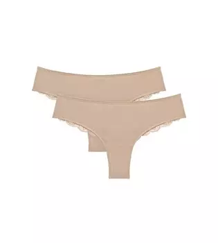 Стринги TRIUMPH Thong Lovely, бежевый