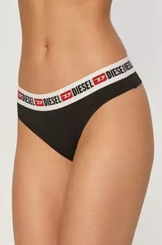 Стринги упаковка из 3 шт. Diesel, черный