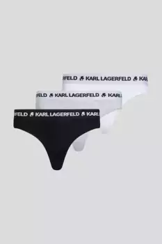 Стринги упаковка из 3 шт Karl Lagerfeld, мультиколор