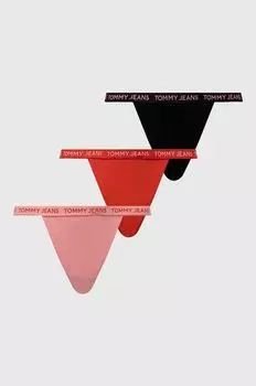 Стринги упаковка из 3 шт. Tommy Jeans, роза