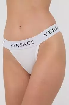 Стринги Versace, белый