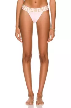 Стринги Versace Greca Border, цвет Candy