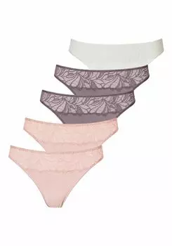 Стринги Vivance, цвет ros, taupe, creme