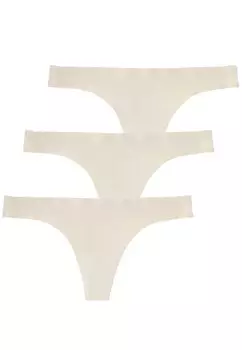 Стринги Yenita s Invisible 3 шт aus Mikrofaser, цвет skin