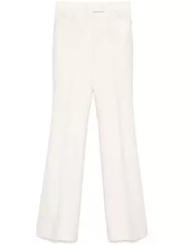 Строгие брюки из саржевого переплетения TOM FORD, серый