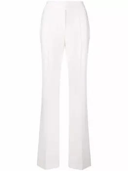 Строгие брюки средней посадки Alexandre Vauthier, белый