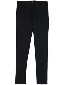 Строгие брюки средней посадки Incotex, синий