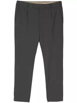 Строгие брюки средней посадки PT Torino, серый