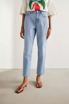 Строгие джинсы колонны Hourglass Next, синий