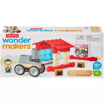 Строительные блоки для гаража Fisher Price Wonder Makers