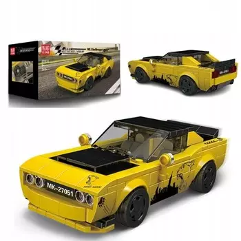 Строительные Блоки Dodge Challenger Srt Набор Блоков Для Гоночных Автомобилей Mould King