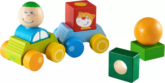 Строительные блоки Haba, мультиколор