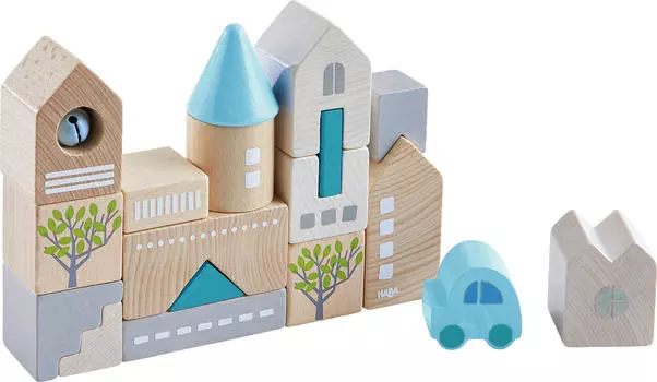 Строительные блоки Haba, мультиколор