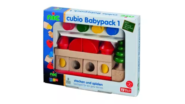 Строительные блоки Nic cubio детский набор cubio 1