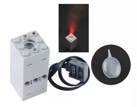 Строительный блок дымового тумана, имитация выхлопа пара, дымовой свет biz-tech.pl