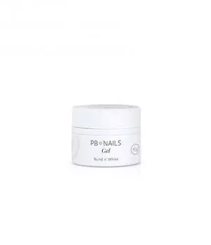 Строительный френч-гель, Build It White, 15 г PB Nails