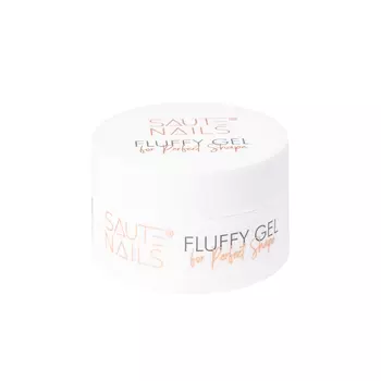 Строительный гель, 50 г Saute Nails Fluffy gel for perfect shape