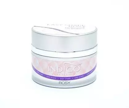 Строительный гель, 50 мл Indigo, Easy Shape Rosy