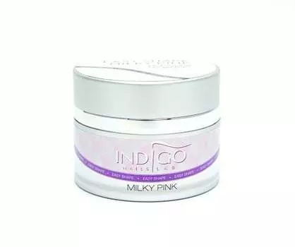 Строительный гель, 50 мл Indigo, Easy Shape Milky Pink