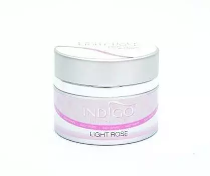 Строительный гель, 50 мл Indigo, Easy Shape Light Rose