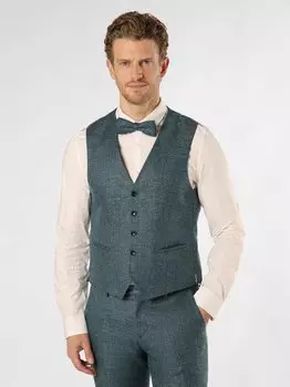 Строительный жилет с льняным наполнением сливового цвета Cg - Club Of Gents, синий