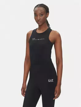 Стройное боди 7W000338 AF12625 UC001 Ea7 Emporio Armani, черный